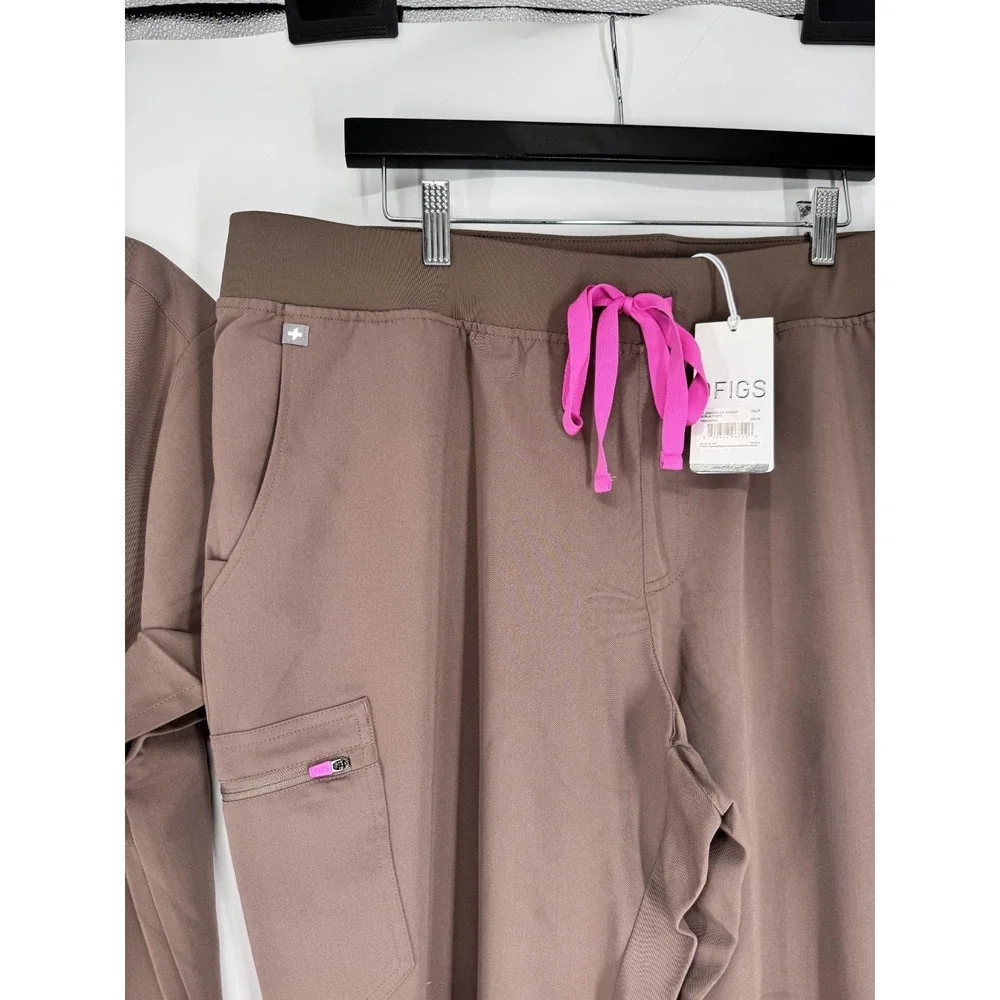 FIGS Scrub Set Womens 3XL Casma 3 Pocket Top Zamora 2.0 Joggers 3XLP 3XL Petite